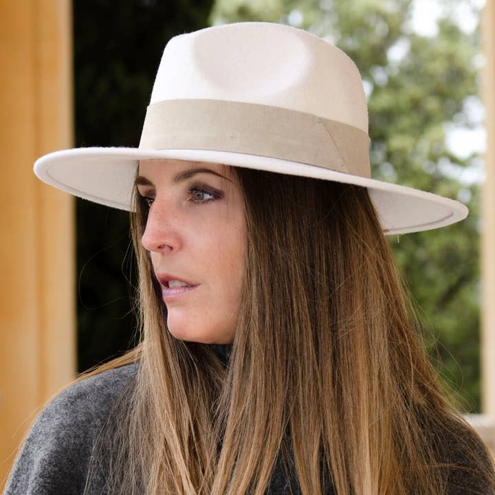 TRAVAUX EN COURS... - Wholesale Fedora - Unisex - WIDE BRIM HAT - leather braid26