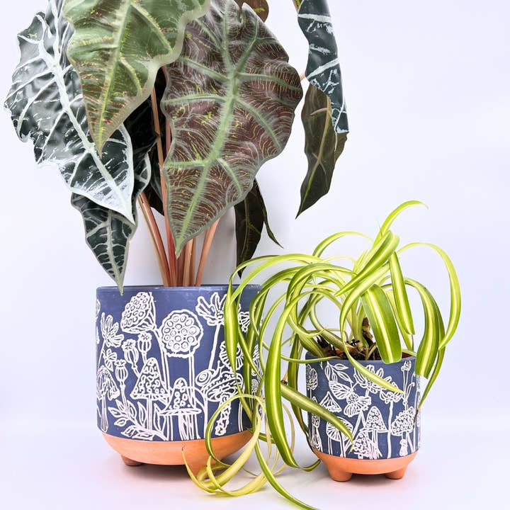 Simply Supplied Co - Wholesale Plant Pot - Terracotta Mushroom Planter | Artisanal Clay Pot