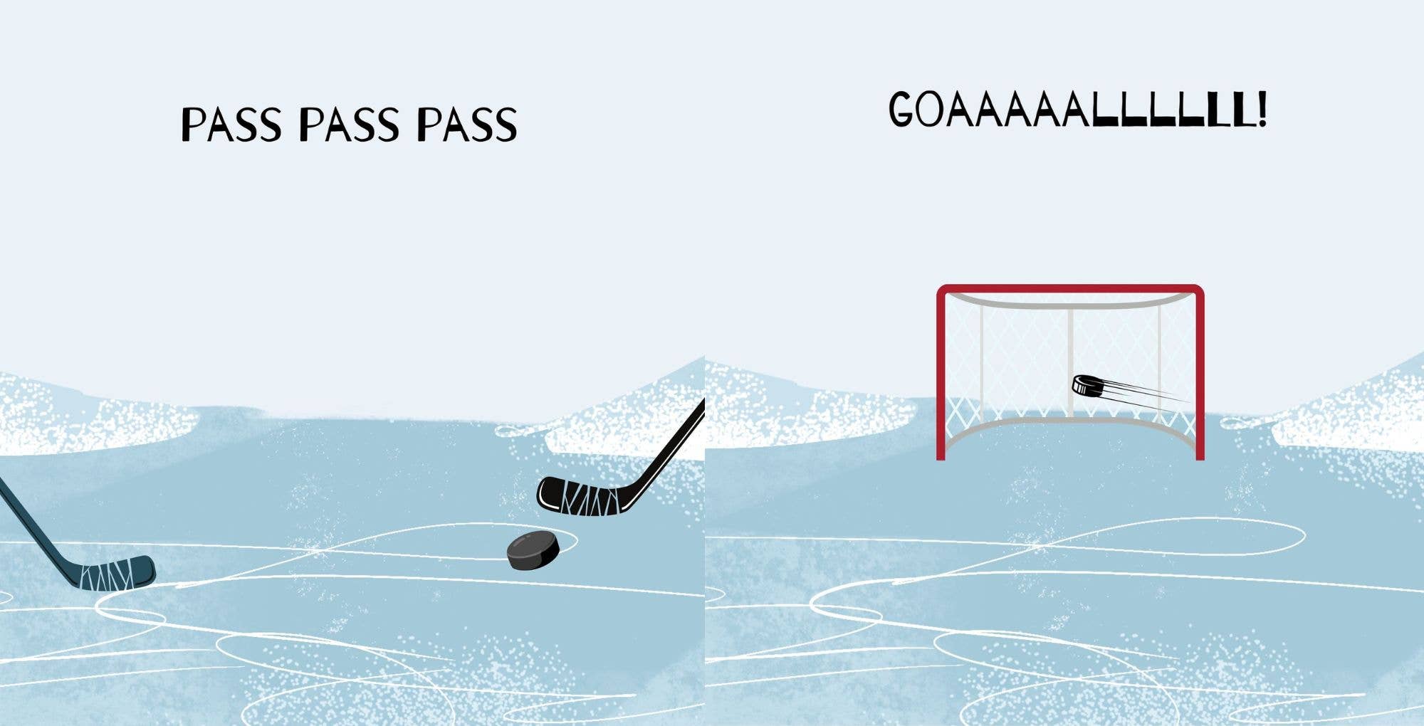 Doodle Paw Press - Wholesale Baby & Toddler Book (0-2) - Hello Hockey | Hockey Books for Babies | Sports Baby Books3