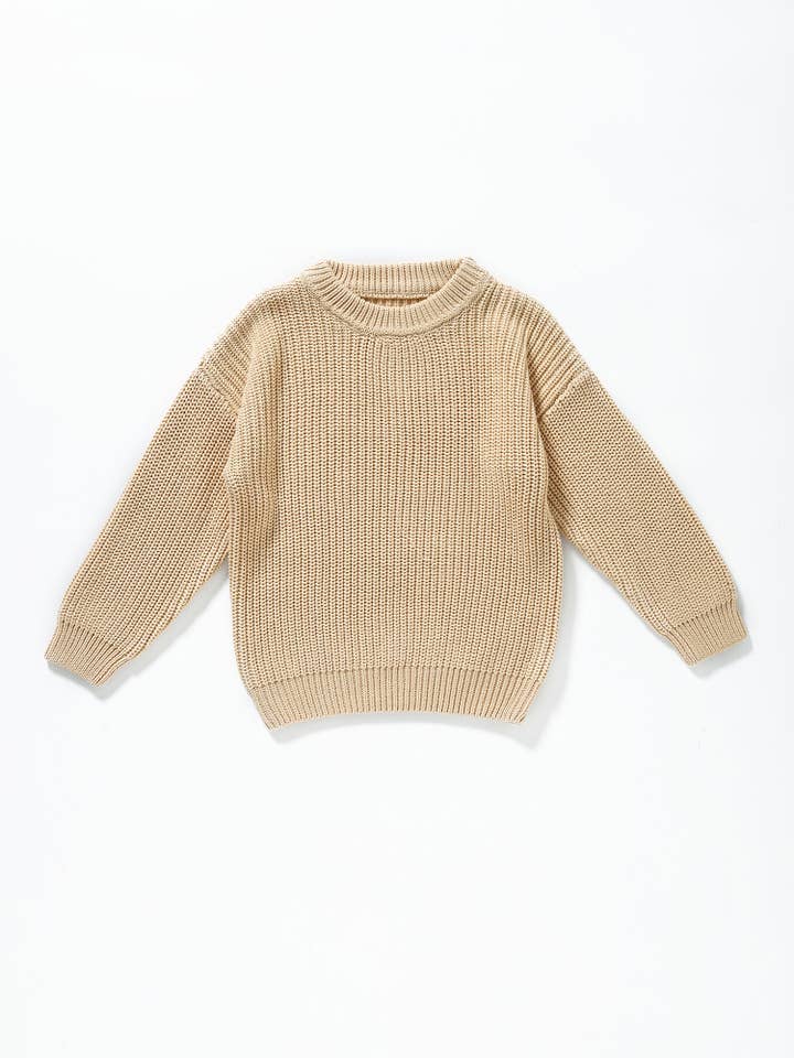 sassy kids palace - Wholesale Knit Sweater - Kids - Girls Ivory Color Winter Sweater