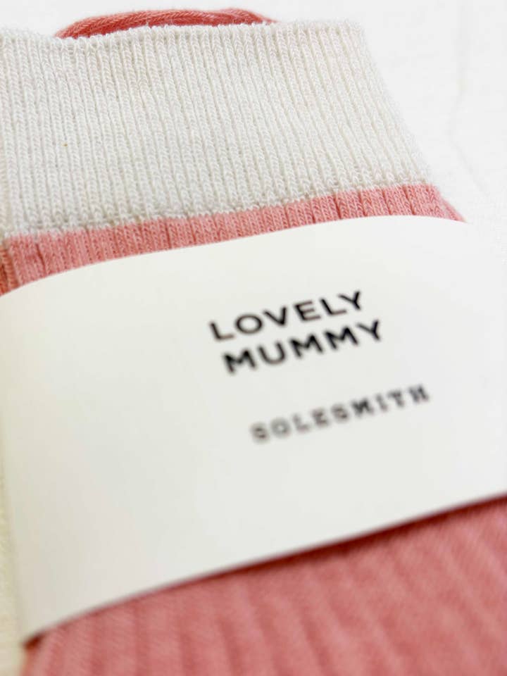 Solesmith - Wholesale Socks – Women's - Lovely Mummy Pastel Striped Cotton Socks1