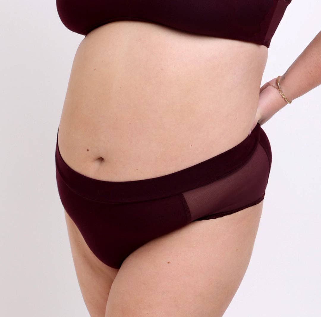 La Coochie – wholesale Underkläder - Dam – Högmidjade trosor i ekologisk bomull8