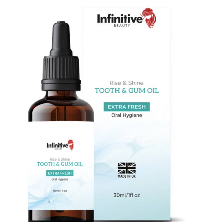 My Wholesale Warehouse - Vente Supplément oral/vitamine - Infinitive Beauty Rise & Shine Huile de traitement des dents et des gencives extra puissante 30 ml4