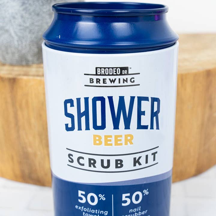 Wholesale Accessory Market - Wholesale Bath & Body Set - Men's - Brodeo Drive Shower Beer Scrub Kit