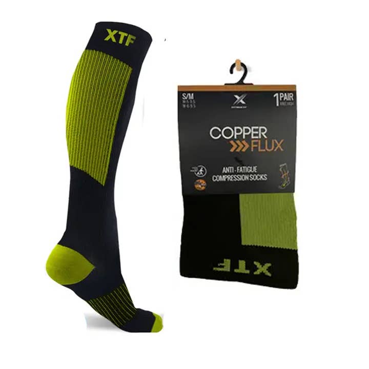 SOCKEN MIT KUPFERANTEIL - GRÜN für den Großhandel von The American Gift Company (TAGCO)