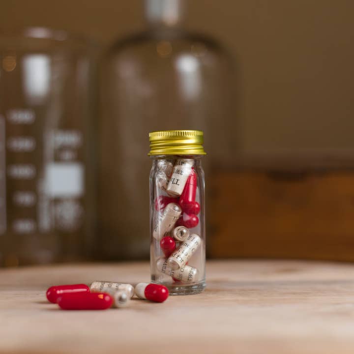 Poetry Pharmacy - Wholesale Poetry & Drama - Boost of Confidence - Poetry Pills (Small)1