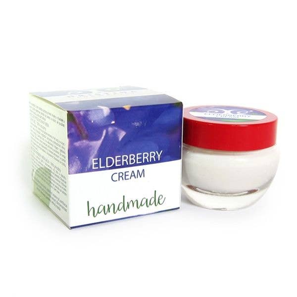 Jonada LTD - Venta al por mayor Crema hidratante facial - Crema facial con saúco, hecha a mano, para pieles sensibles