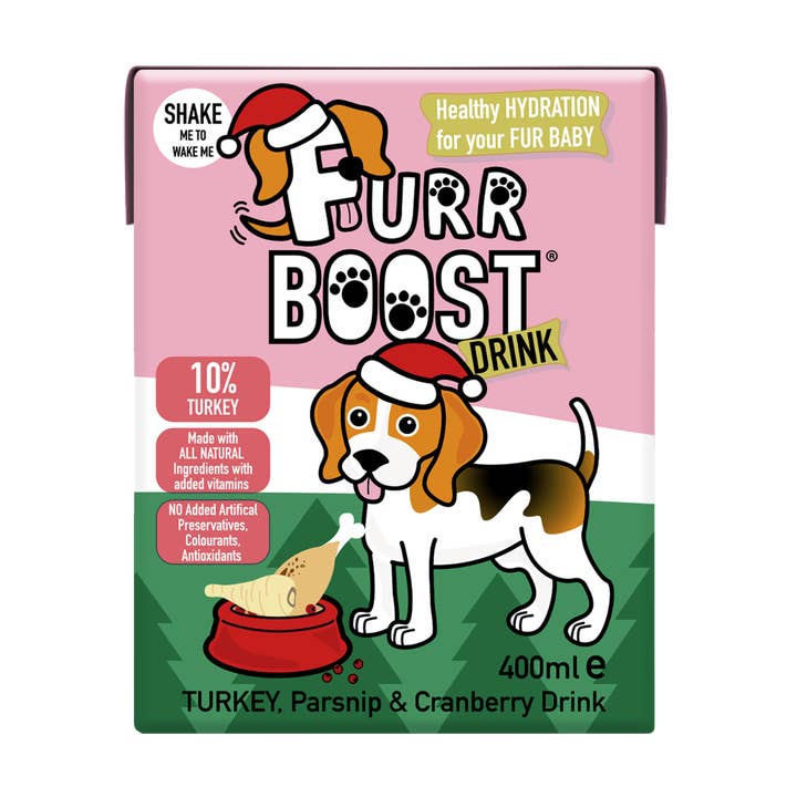 Xmas Limited Edition Turkey | Half Case | 6x400ml for wholesale by Furr Boost