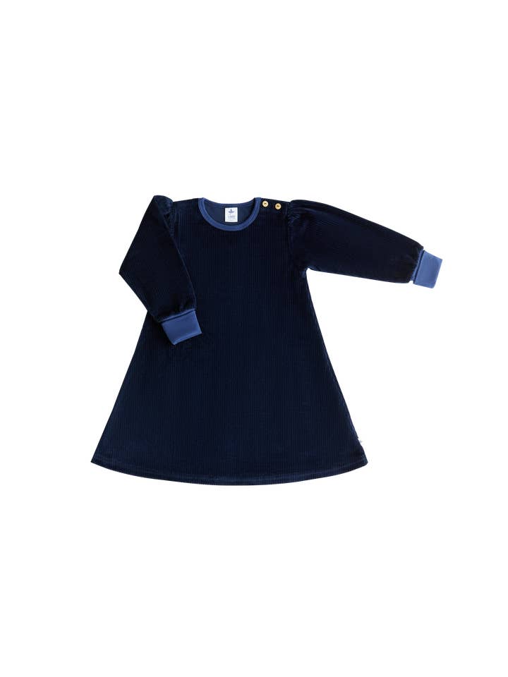 Leela Cotton - Wholesale Dress - Kids - 2624 Kinder Cordkleid8