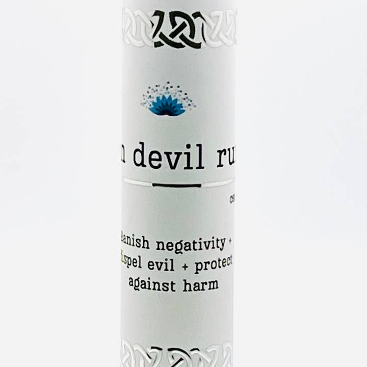 Manifestation Pillar Candle Run Devil Run 7"x1.5" for wholesale by Vrinda
