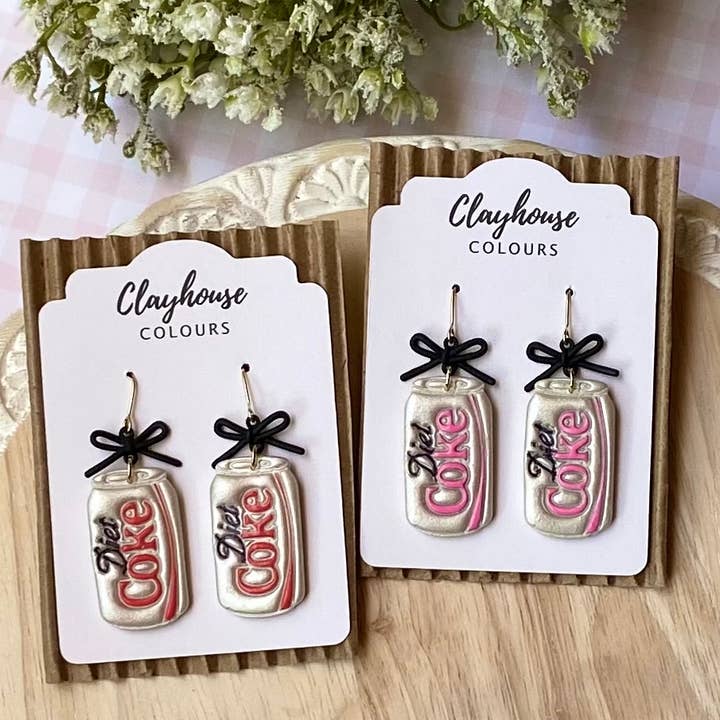 Diet Soda and Bow Earrings and other Purchase Wholesale jhumkas. Free Returns & Net 60 Terms on Faire trending on Faire.