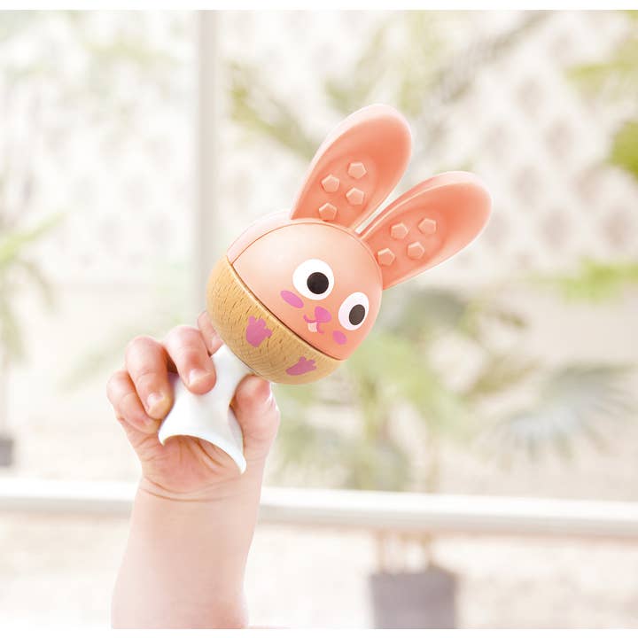 Hape Toys - Wholesale Wood Toy - Kids - Cheery Critter Rattle Trio3