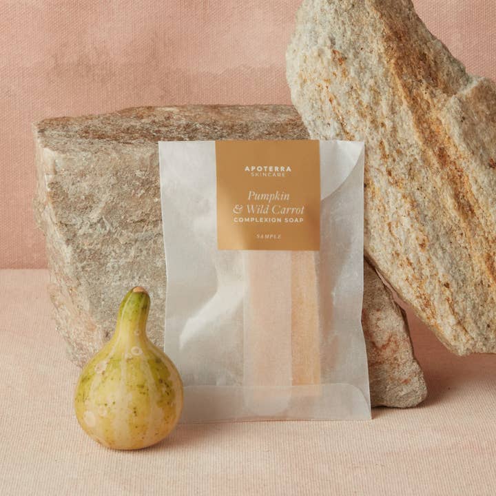 Apoterra - Venta al por mayor Limpiadores faciales - Jabón para cutis de calabaza y zanahoria silvestre