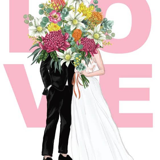 Love - Tarjeta de amor sincero hecha en pizarra en blanco para venta al por mayor de The Retrospect Group Collection