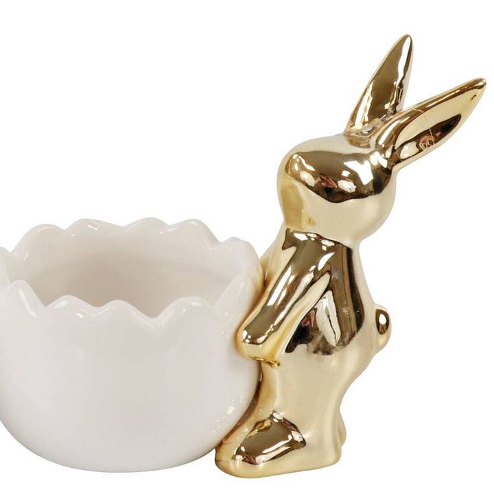 HOFF-INTERIEUR - Wholesale Decorative Plate/Dish/Bowl - EGG STAND GOLD SHINE 2-PIECE SET (HOFF8309)0