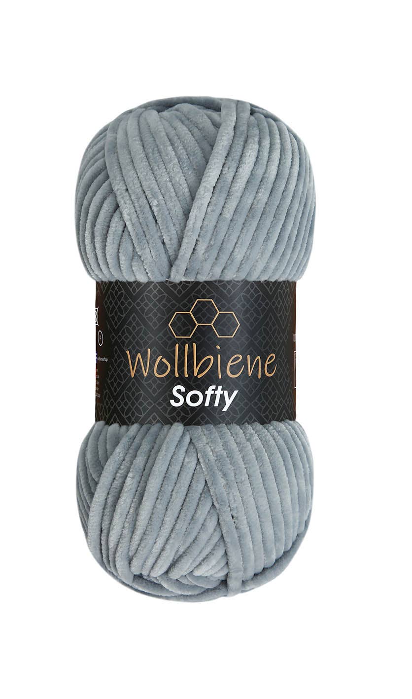 Wollbiene - Wholesale Yarn - wool bee softy chenille wool 100gr super bulky knitting16