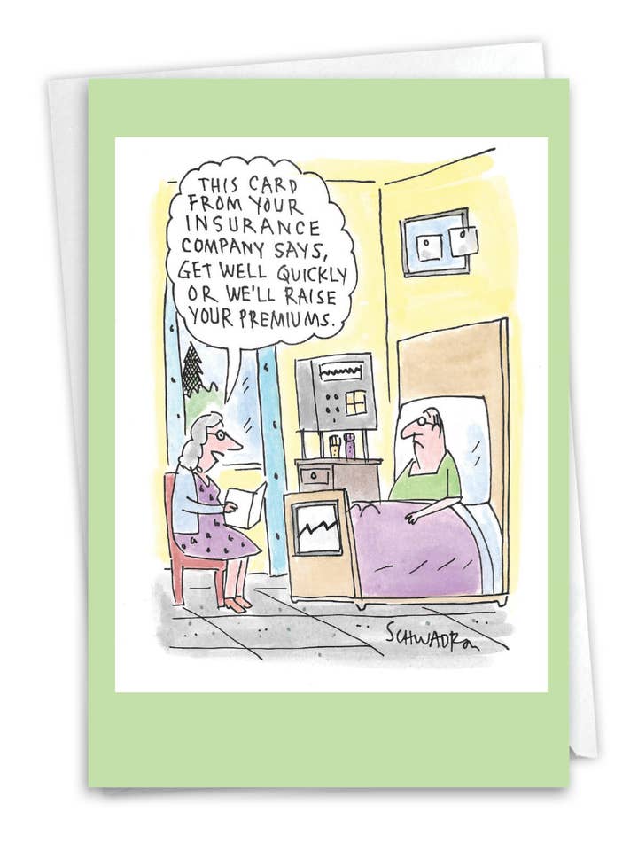 Get Well Card - Versicherungskarte für den Großhandel von NobleWorks