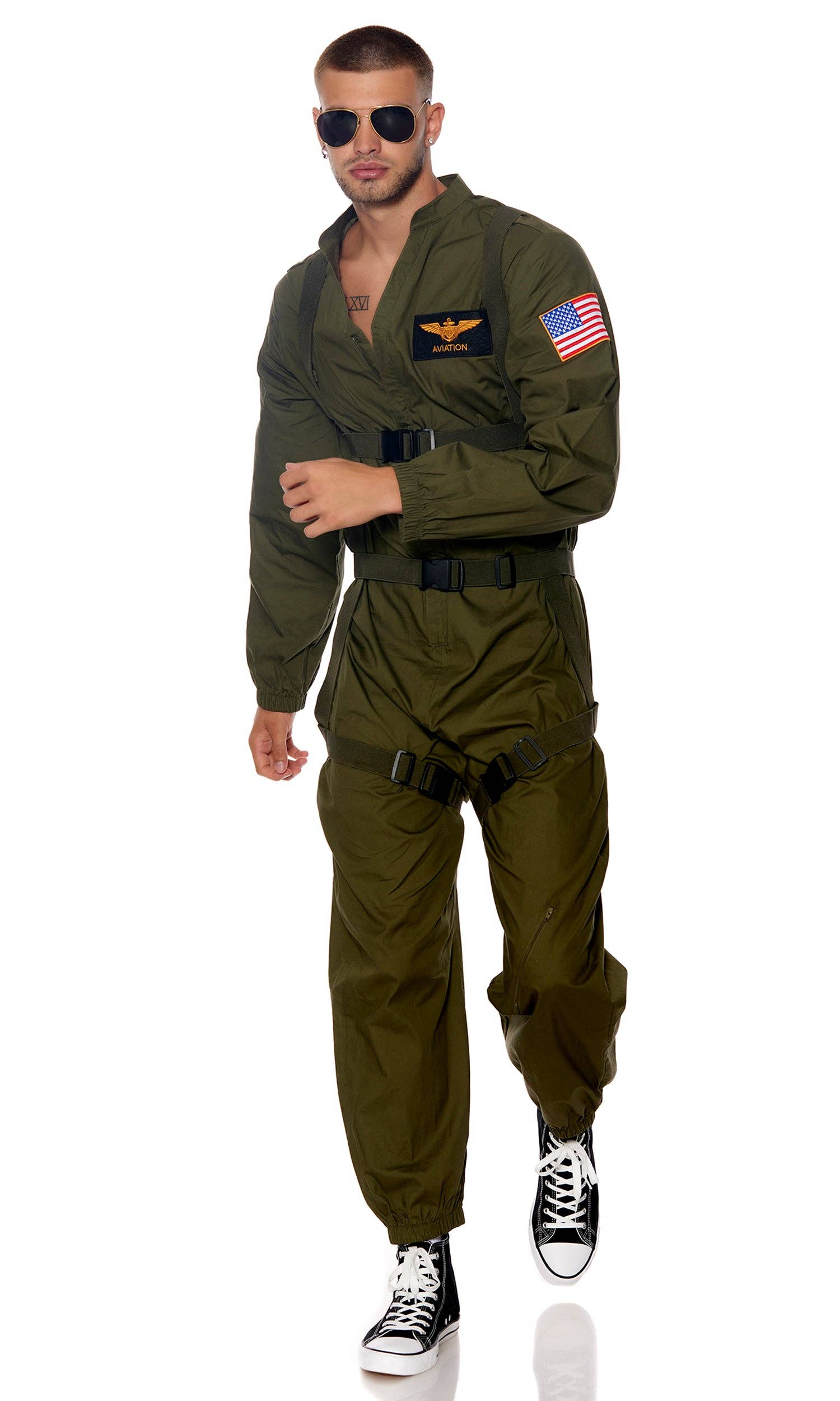 Olive Flight or Fight Men's Movie Character Costume for wholesale on Faire7