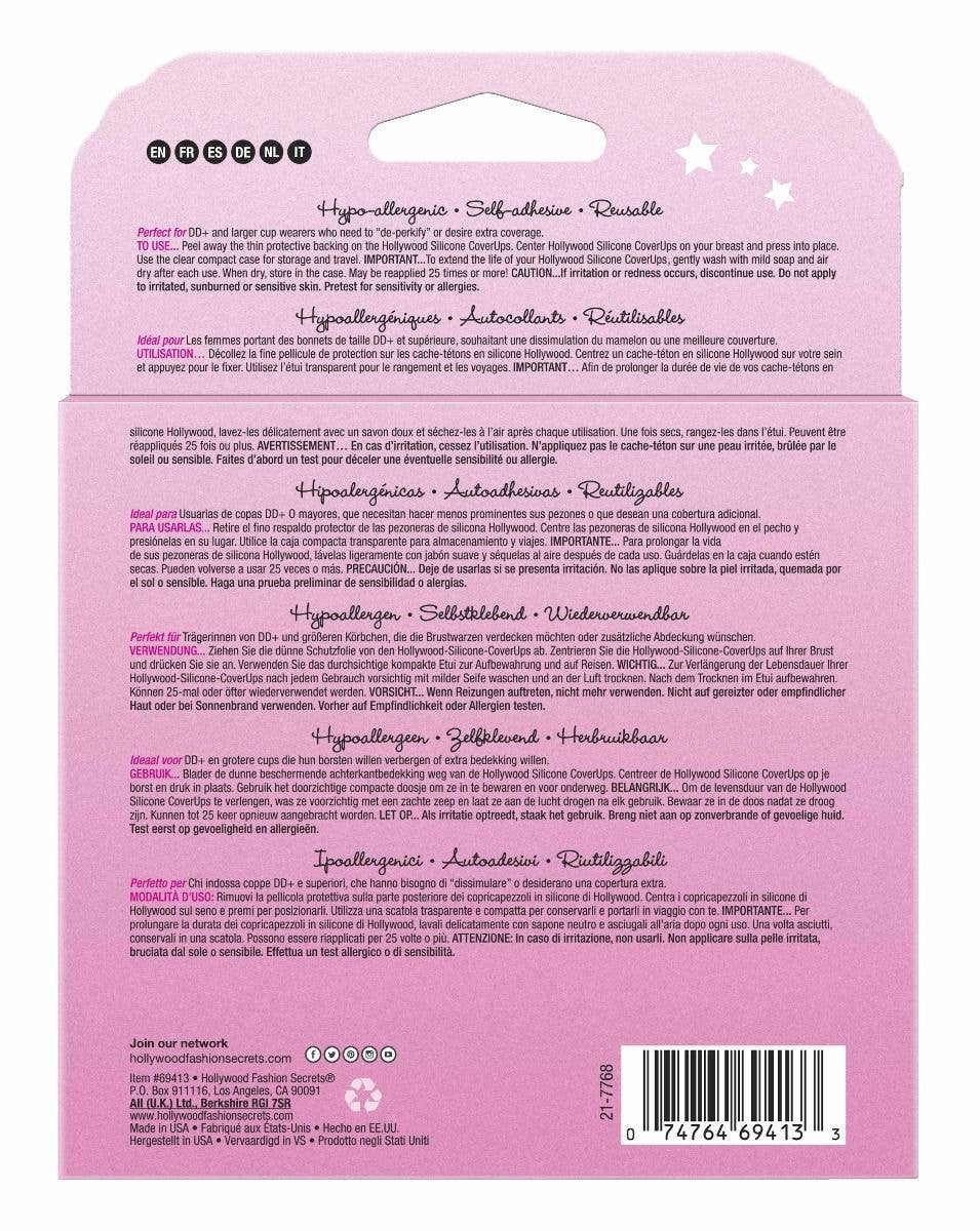 Ardell, Gigi and Hollywood Fashion Secrets - Wholesale Nipple Pasties - Women's - Silicone CoverUps Size 219