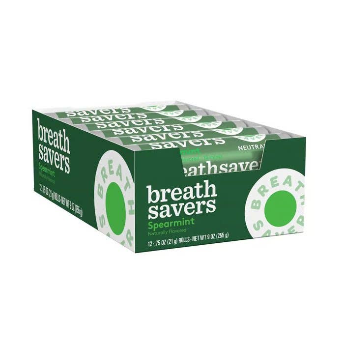 Shop The King - Wholesale Mints - Breathsaver Peppermint Boxes 12ct0