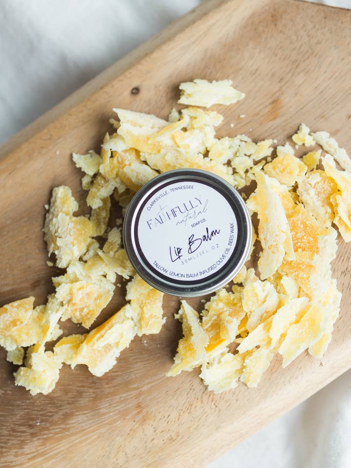 Hydrating Lip Balm for wholesale by Faithfully Natural Soap Co