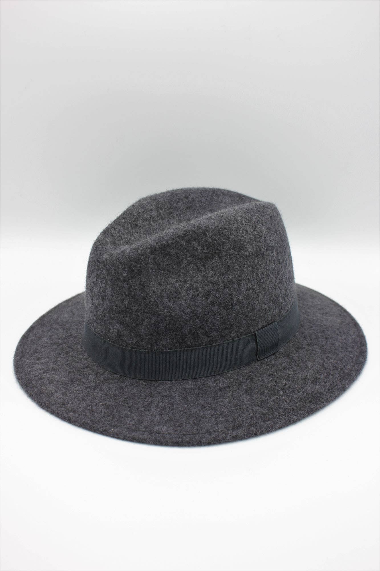 Hologramme Paris - Wholesale Fedora - Unisex - Heather Classic Wool Fedora Hat with Ribbon4