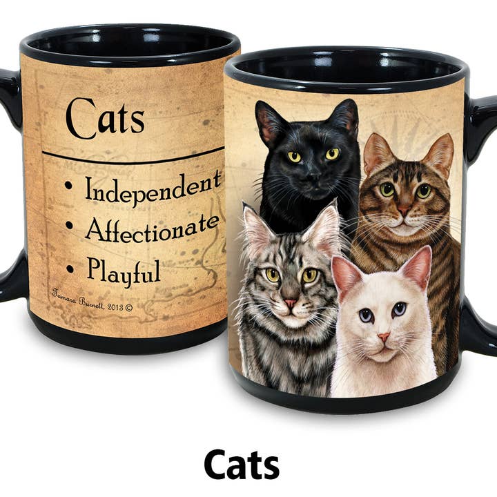 Pet Gifts USA, LLC - Wholesale Coffee Mug - My Faithful Friend Mugs Cat Menagerie