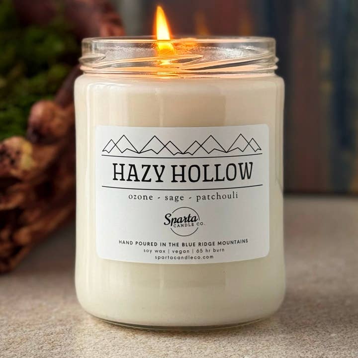 HAZY HOLLOW CANDLE for wholesale by Sparta Candle Co.
