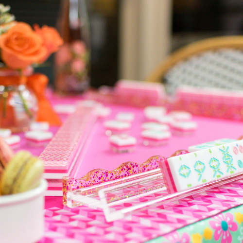 My Fair Mahjong - Wholesale Board Game - MAHJONG MAT  |  Prism  |  33" x 33"4