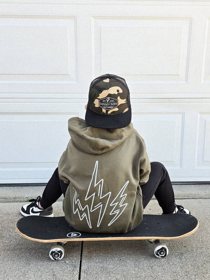 BOLT hoodie for wholesale by Swaggy Baby Apparel