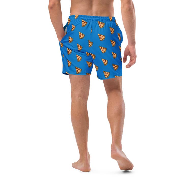 Pizza My Heart All-Over Print Recycled Boardshorts for wholesale by Local Summer Collective Surf Shop