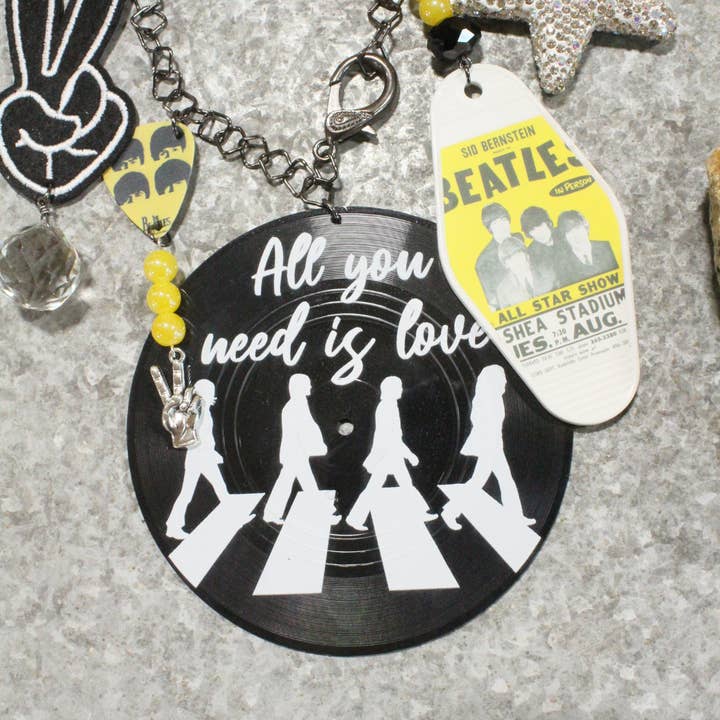 The Primitive Peddler, Inc. - Wholesale Pendant/Charm Necklace - BEATLE MANIA...Charm'd Necklace4