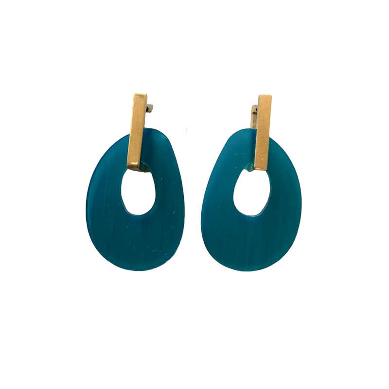 AKA Tropicalia - Wholesale Hoop Earrings - Petit Cut-Out Hoop5