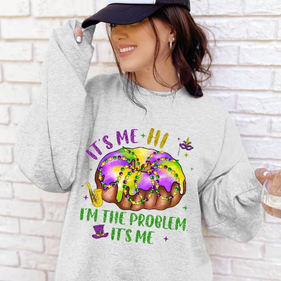 Sono io, il problema sono io, Mardi Gras Day Transfer per la vendita all'ingrosso da parte di Sweet and Sassy Tees