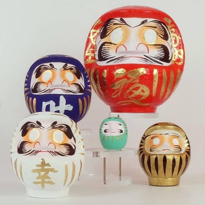 wagumi - Venta al por mayor Disfraz - Unisex - Daimonya Daruma: M2 17 cm ROJO