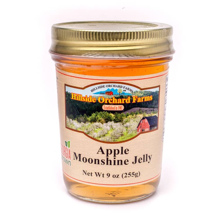 Apple Moonshine Jelly for wholesale by Hillside Orchard Farms