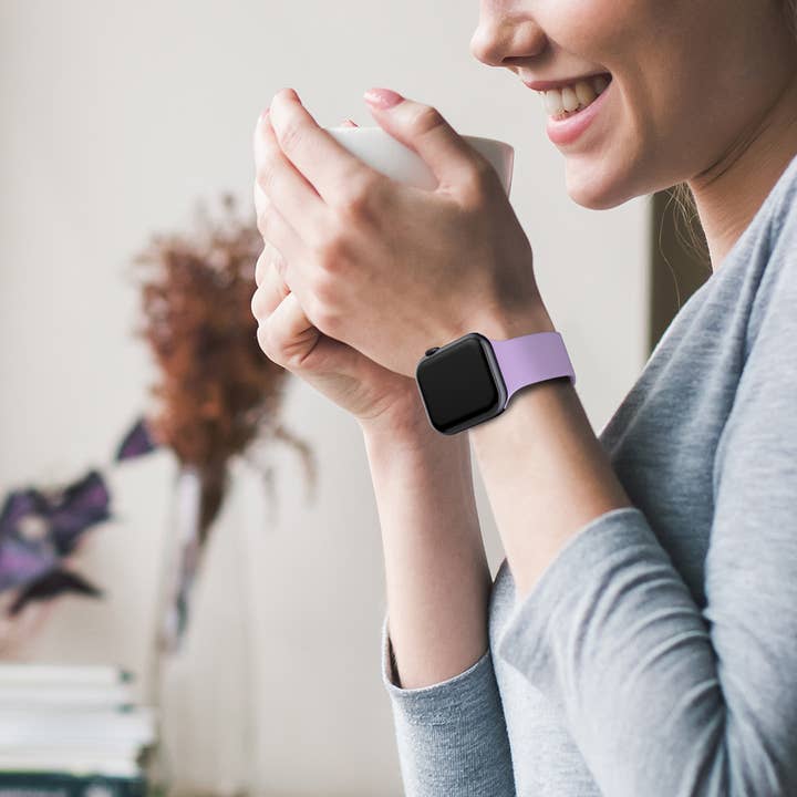 LAX Gadgets - Wholesale Watch band/strap – Women's - LAX APPLE DUAL CLASP WATCH SILICONE BAND with Retail Pack38