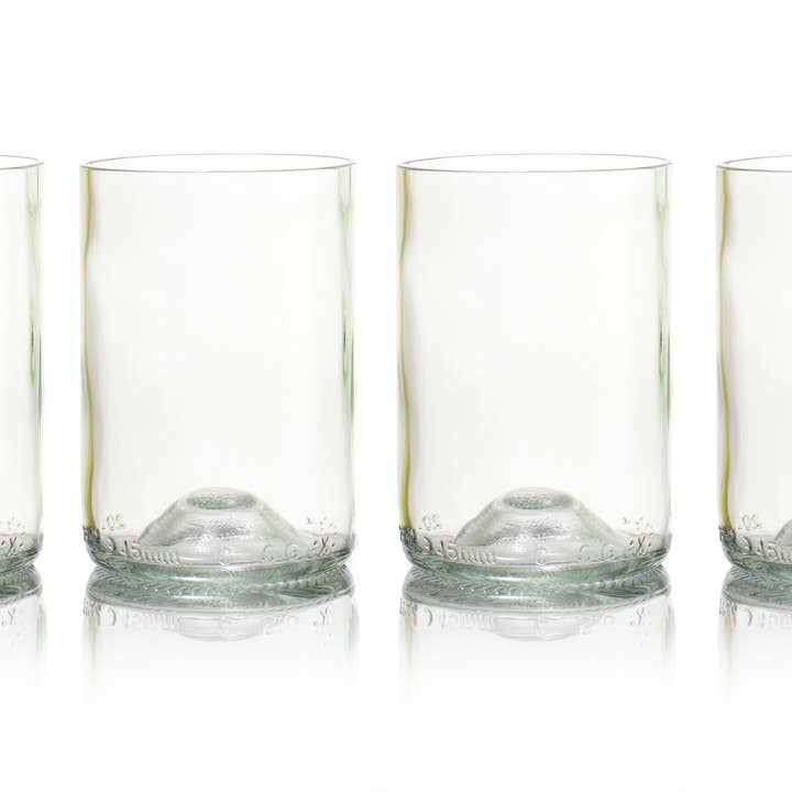 Rebottled - Vente Verre/tasse - Lot de 4 gobets - Transparent1