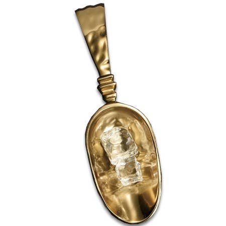 India Handicrafts Inc - Wholesale Ice Cream Scoop - Gold Ice Scoop