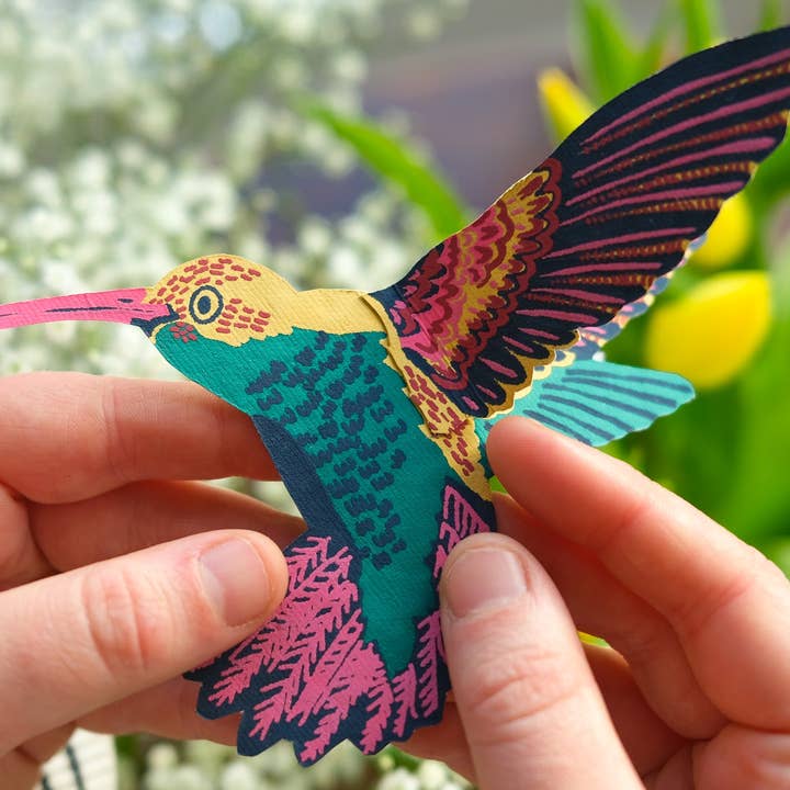 East End Press - Wholesale Everyday greeting card - Hummingbird Greeting Card4