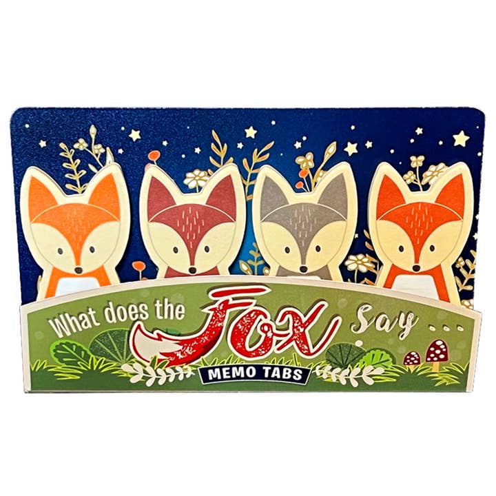 Streamline - Vente Marque-page - Onglets mémo Sweetie Fox1