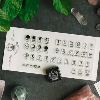 Tarot Stamps - Set of 26 Original Clear Photopolymer Cling Stamps
