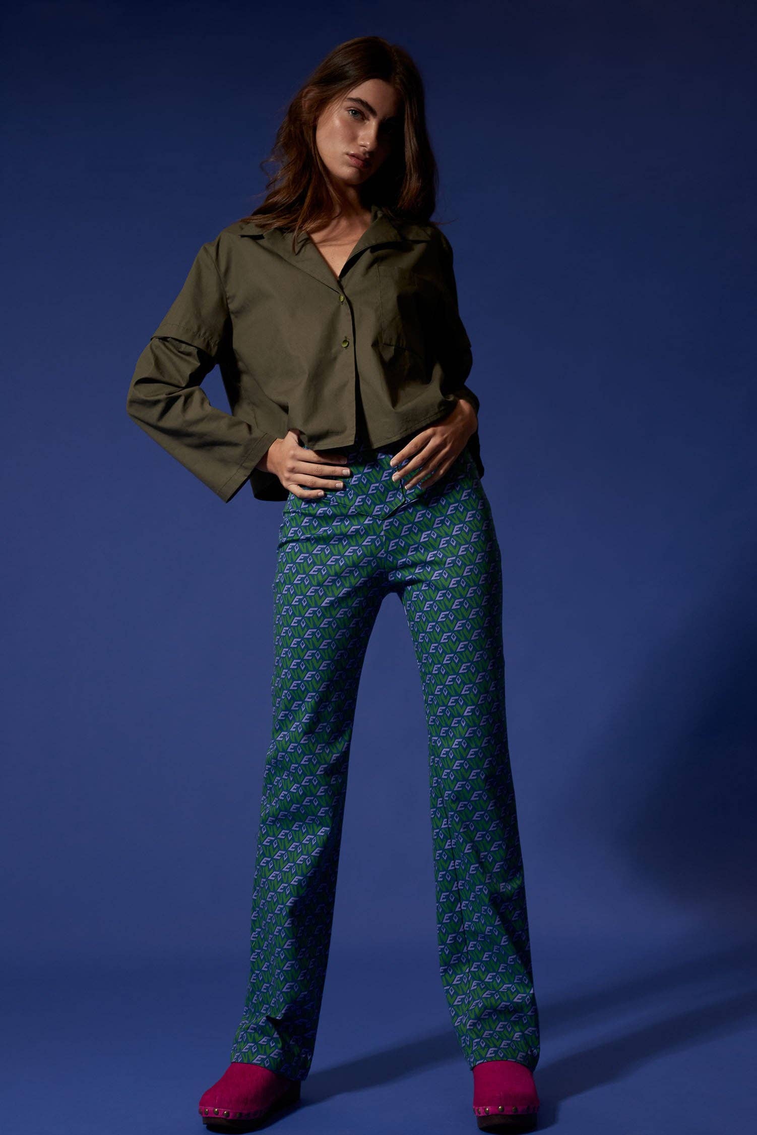 Virago Barcelona - Wholesale Pants - Women's - Doll Player Pants Love Blue