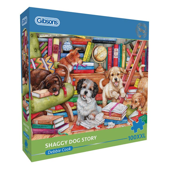 Shaggy Dog Story 250 Extra Large Piece Jigsaw Puzzle for wholesale by Gibsons Games Ltd