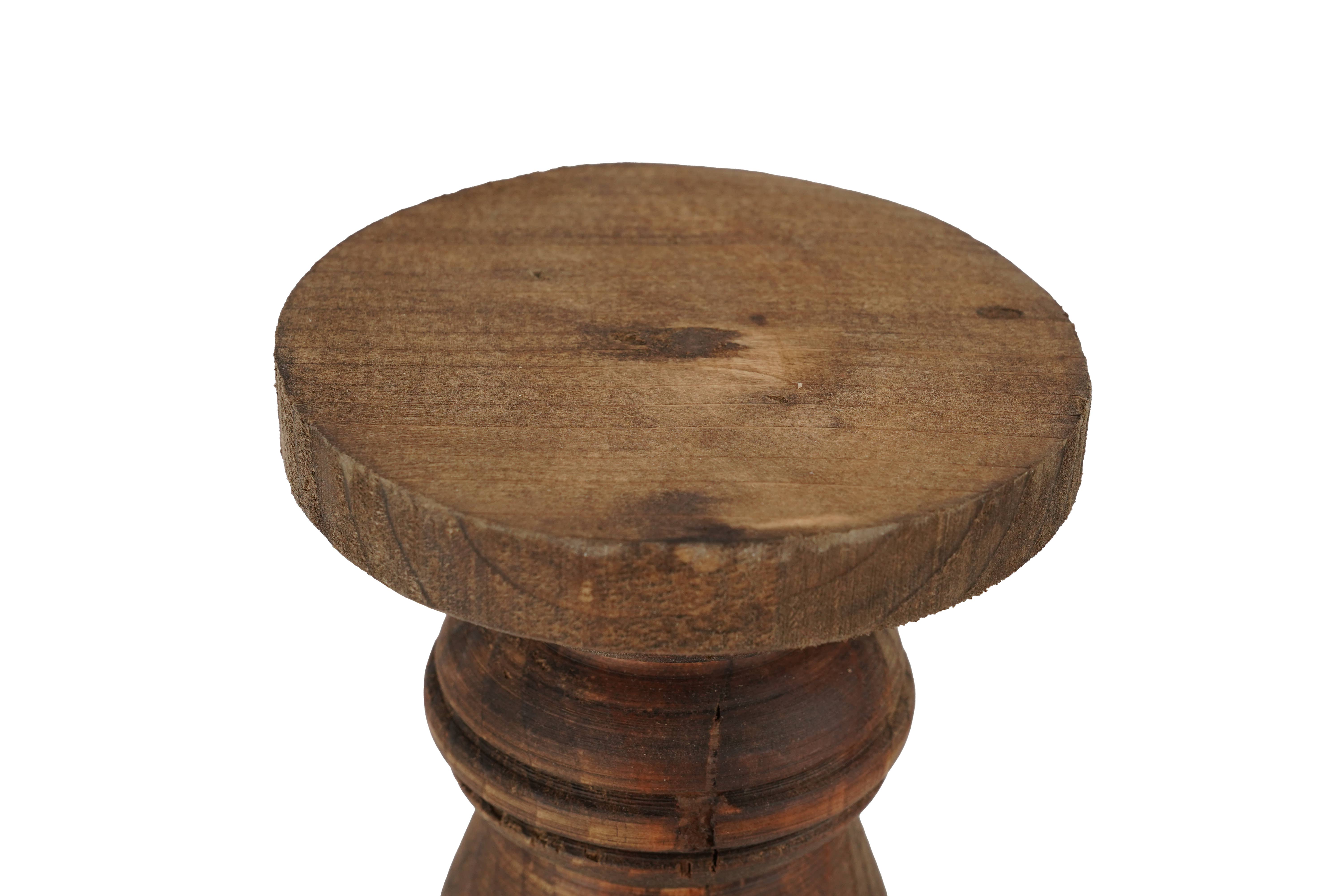 My Amigos Imports - Wholesale Candle Holder - Dupree Candle Holder Set 2-Wooden Farmhouse-Two Colors11