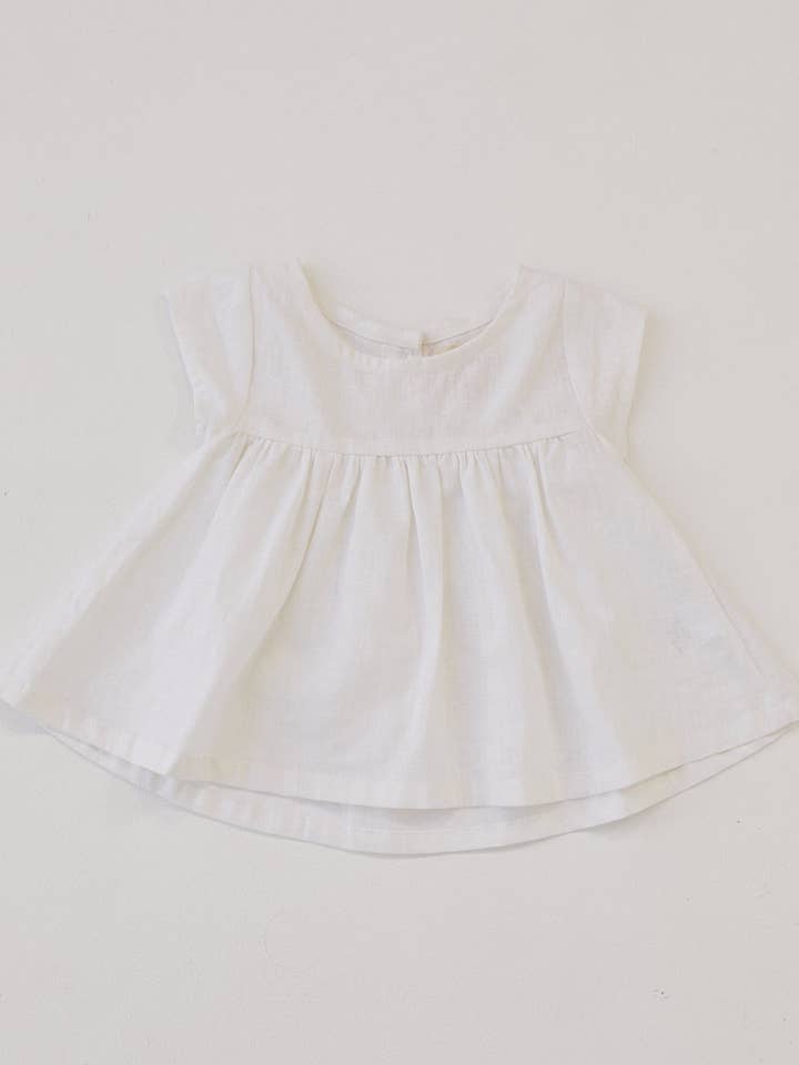 Indigo Blouse for wholesale by DAUGHTER