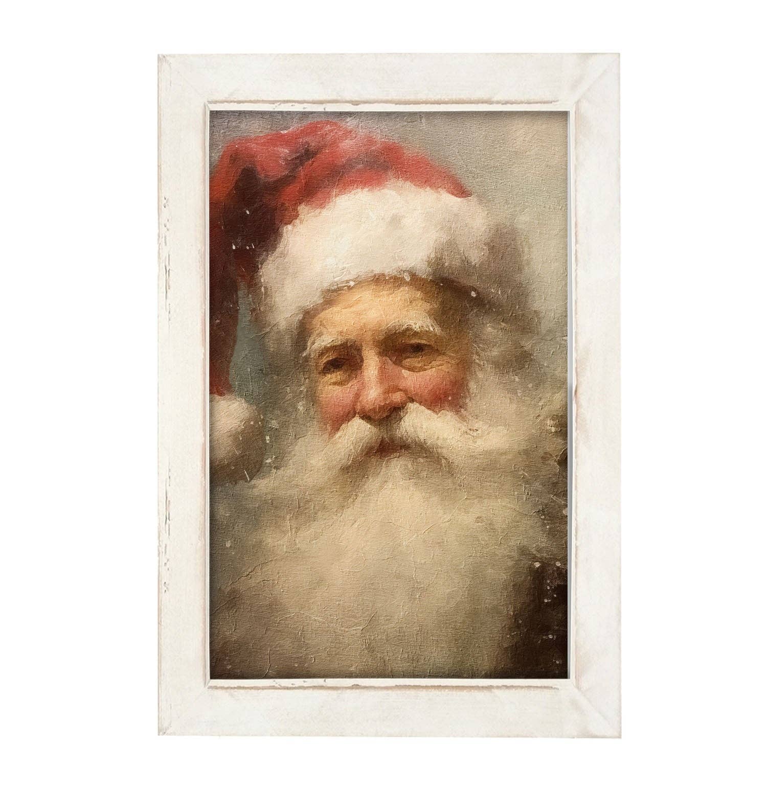 ginger blue - Vente Art mural pour les fêtes - Portrait du Père Noël 10-Vertical2