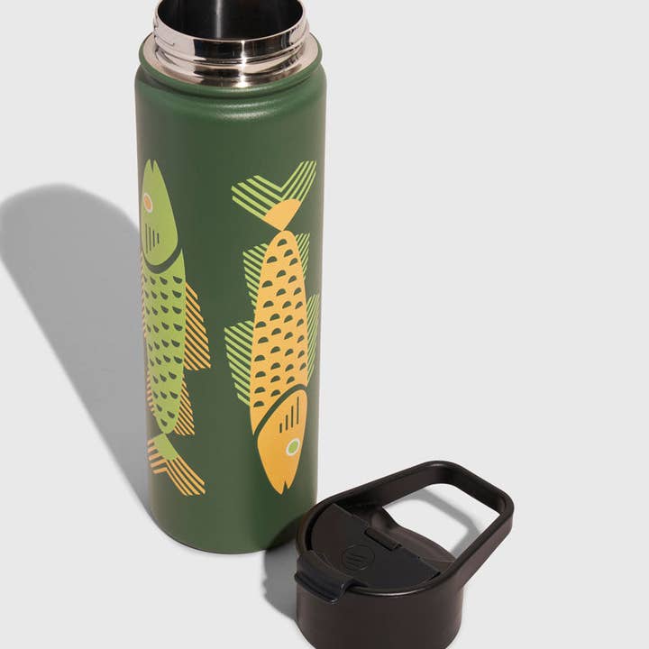 United By Blue - Wholesale Water Bottle - Insulated Steel Bottle 22 Oz.9