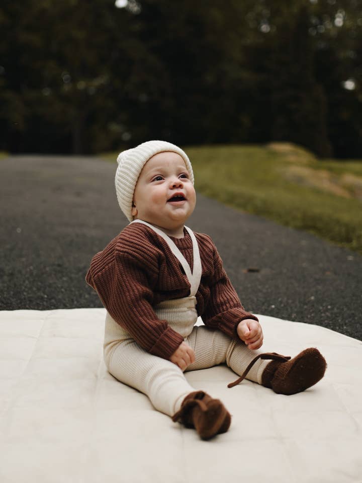 Minika - Wholesale Knit Sweater - Baby - Knit sweater - Cacao