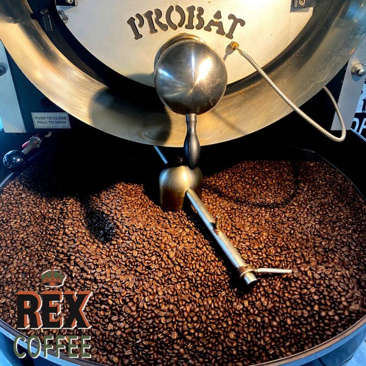 REX Coffee - Vendita all'ingrosso Caffè in grani - Caffè REX Sumatra Mandheling appena tostato in piccoli lotti